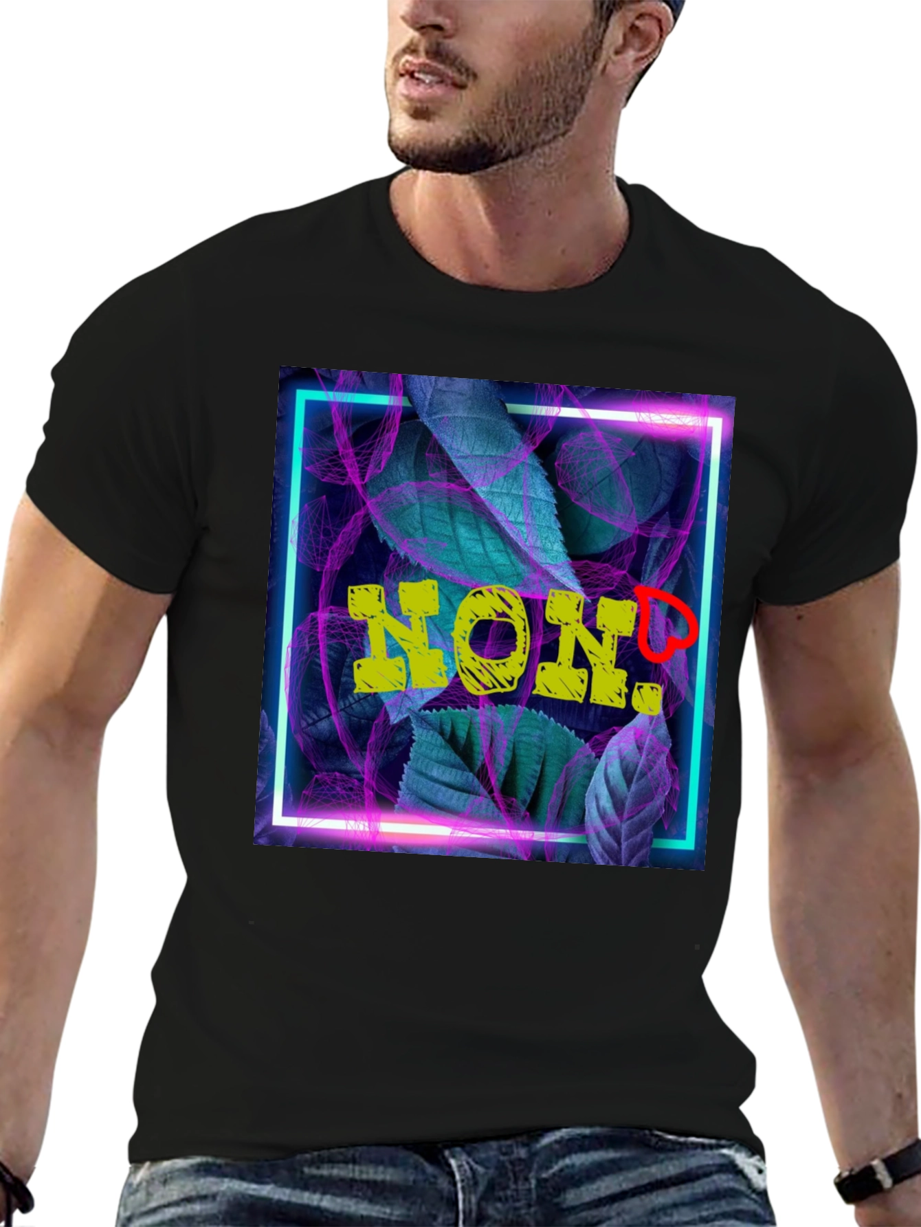 Stylish HON! Graphic Tee - Vibrant Design