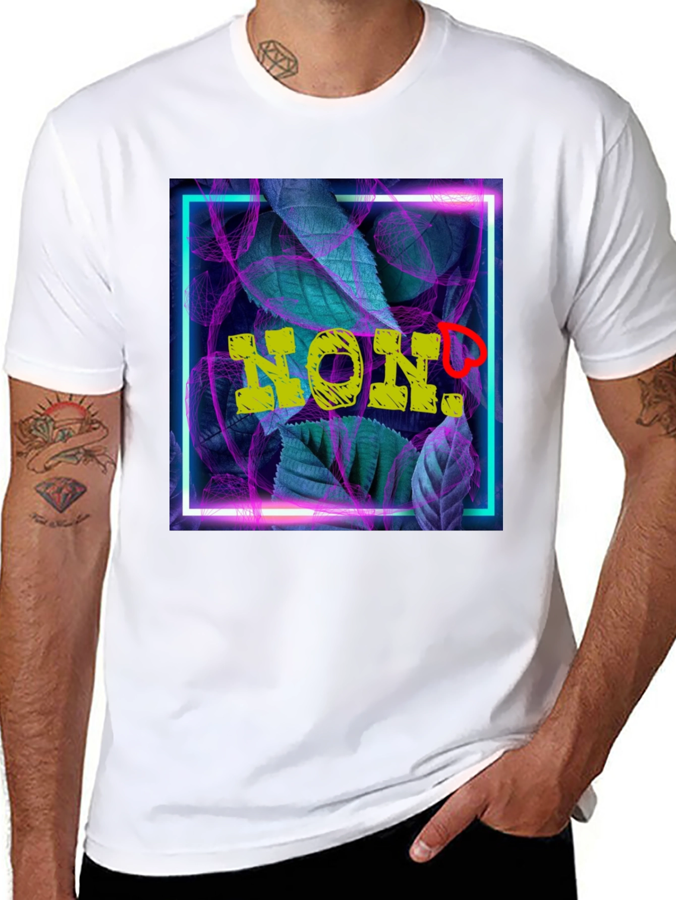 Stylish HON! Graphic Tee - Vibrant Design
