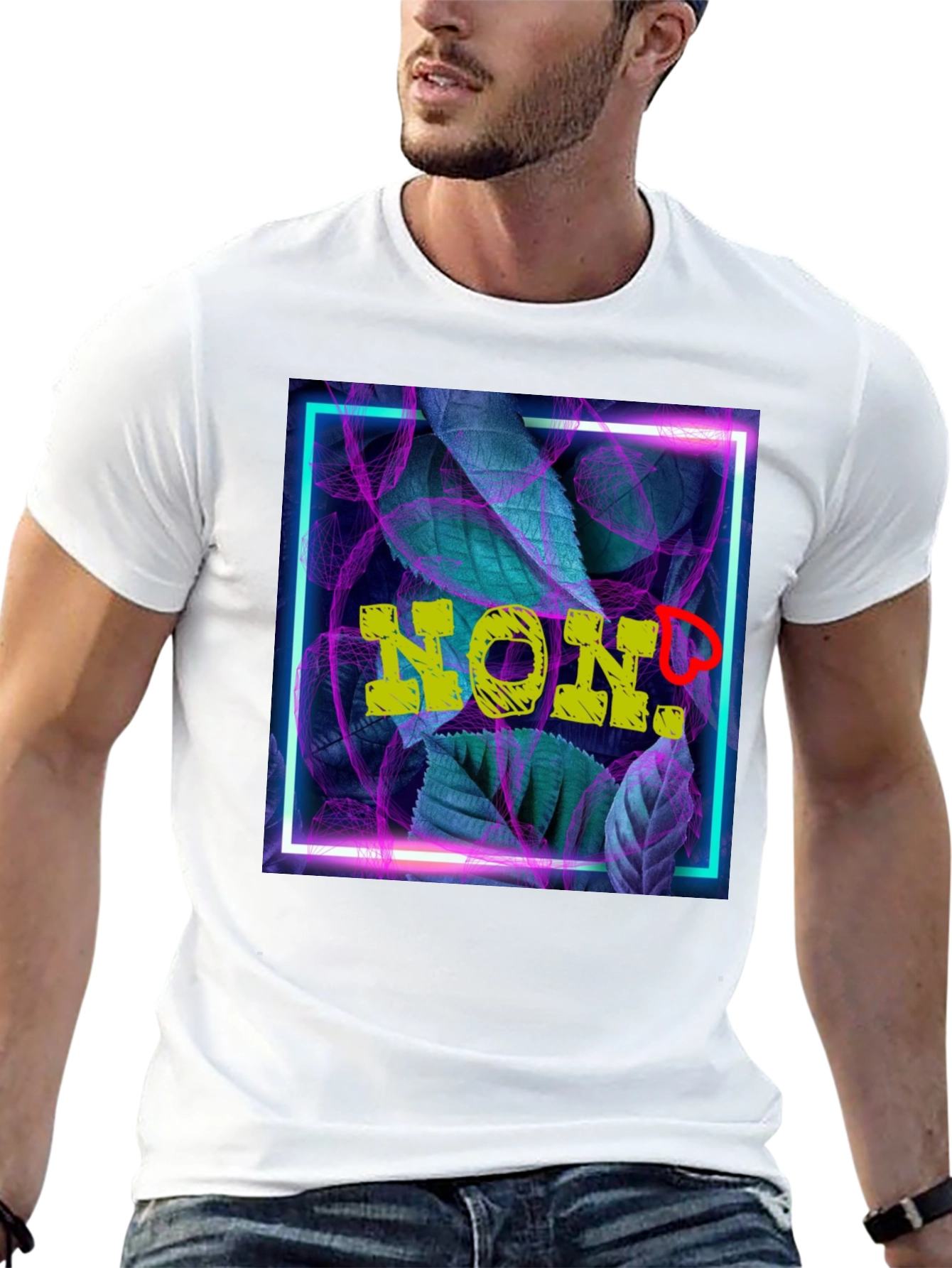 Stylish HON! Graphic Tee - Vibrant Design