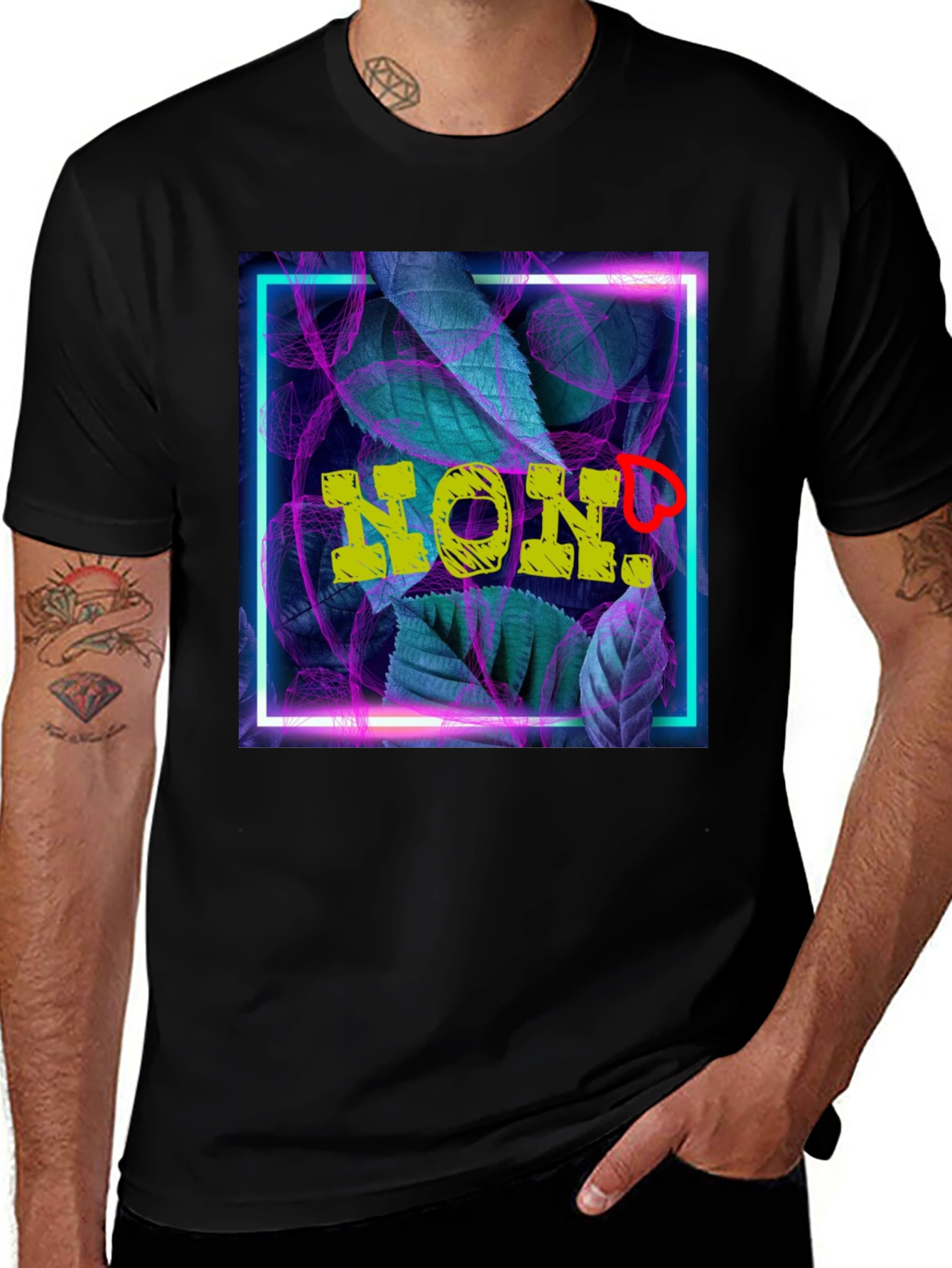Stylish HON! Graphic Tee - Vibrant Design