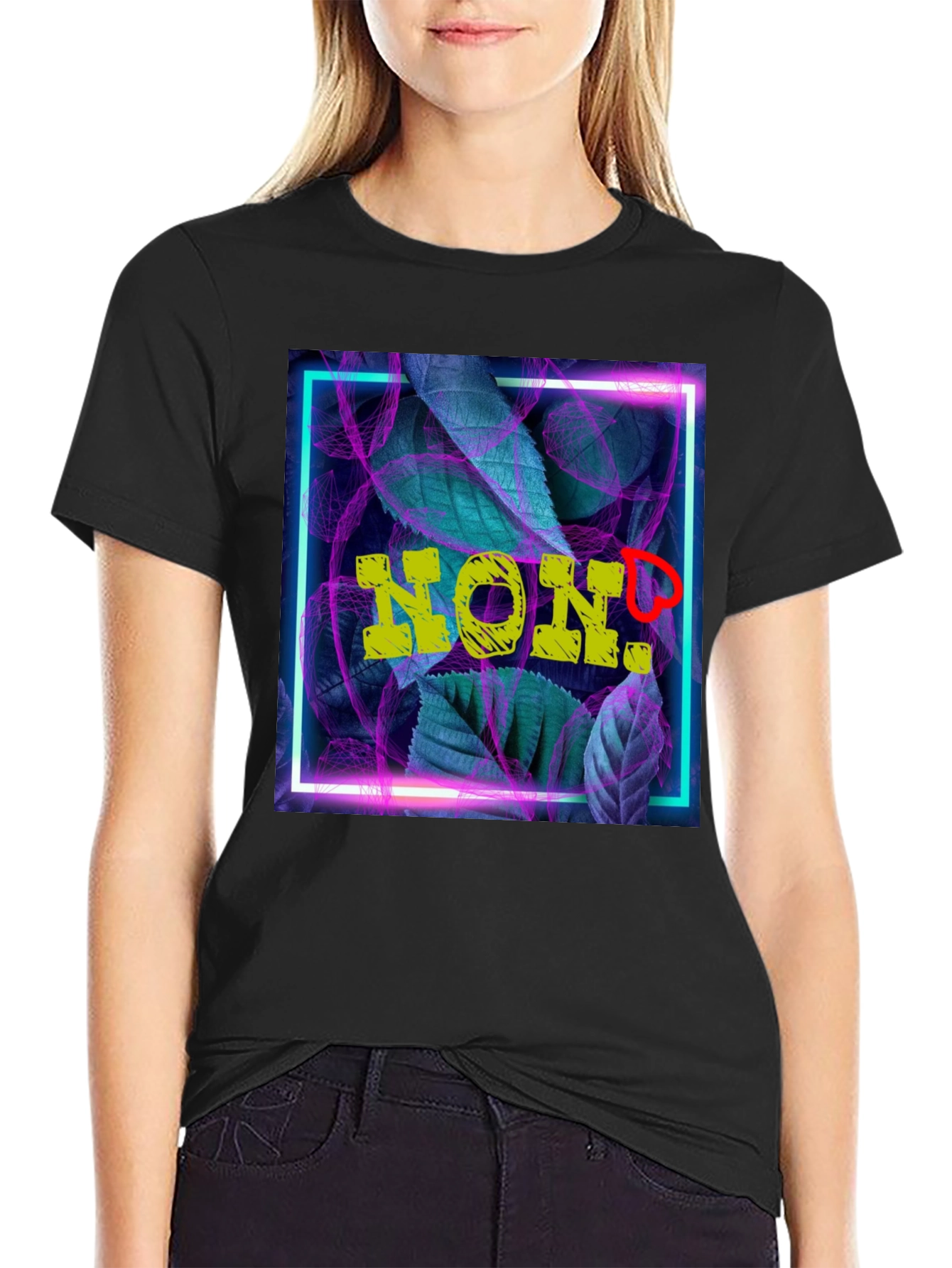 Stylish HON! Graphic Tee - Vibrant Design