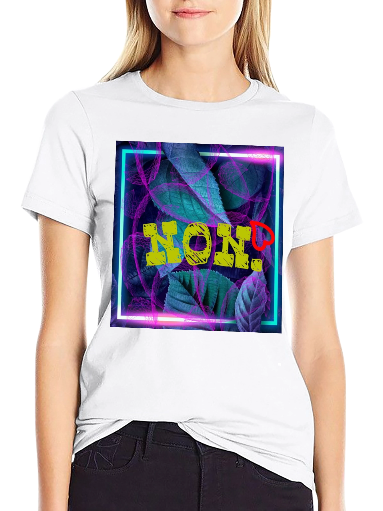 Stylish HON! Graphic Tee - Vibrant Design