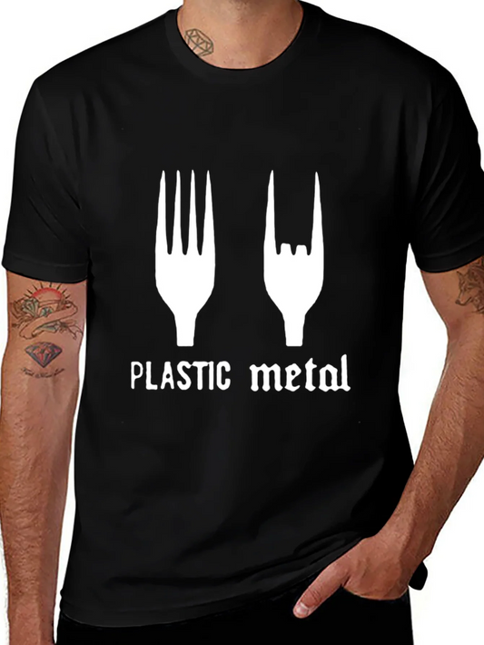 Plastic Metal Graphic T-Shirt