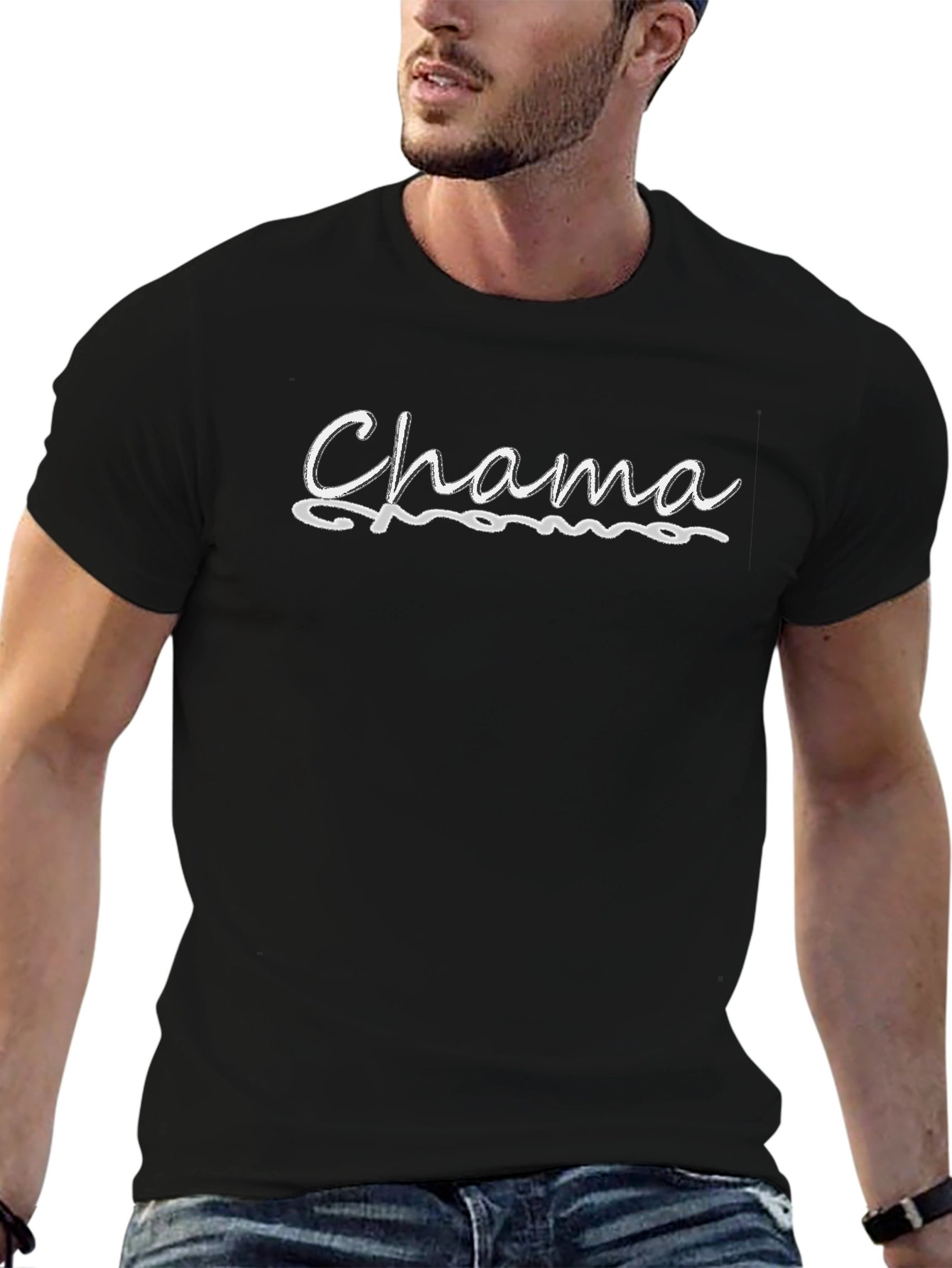 Chama Black T-Shirt - Casual Style