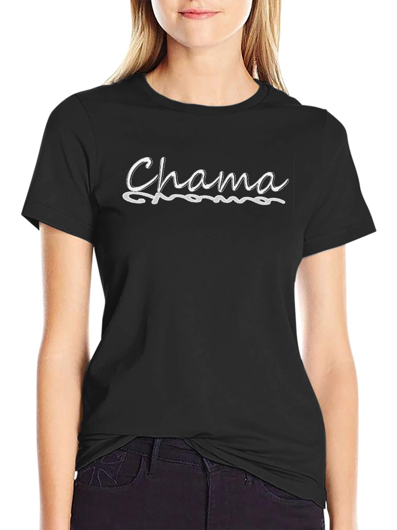 Chama Black T-Shirt - Casual Style