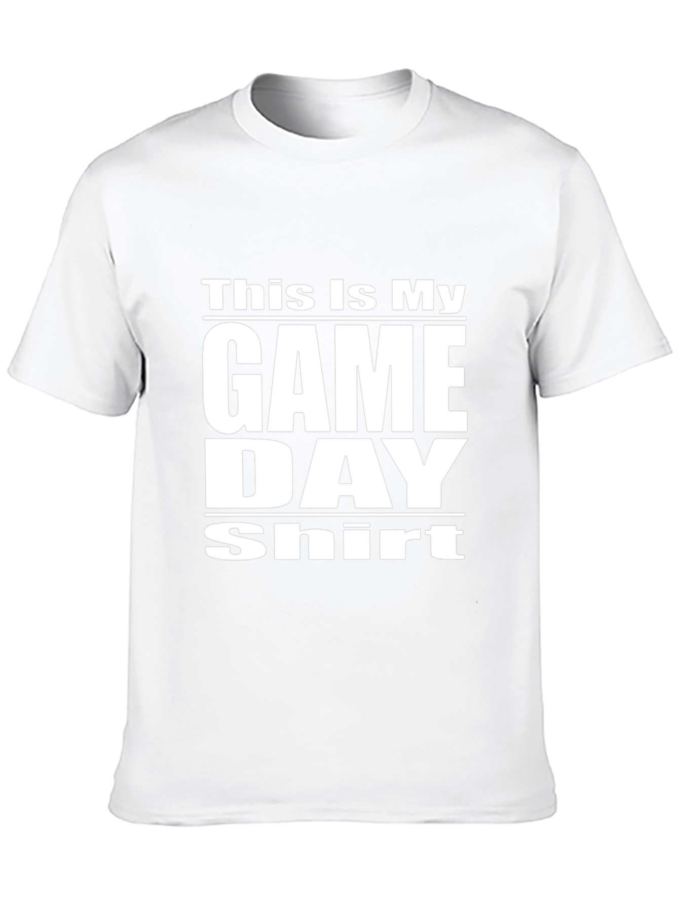 Game Day Shirt - Black Graphic Tee