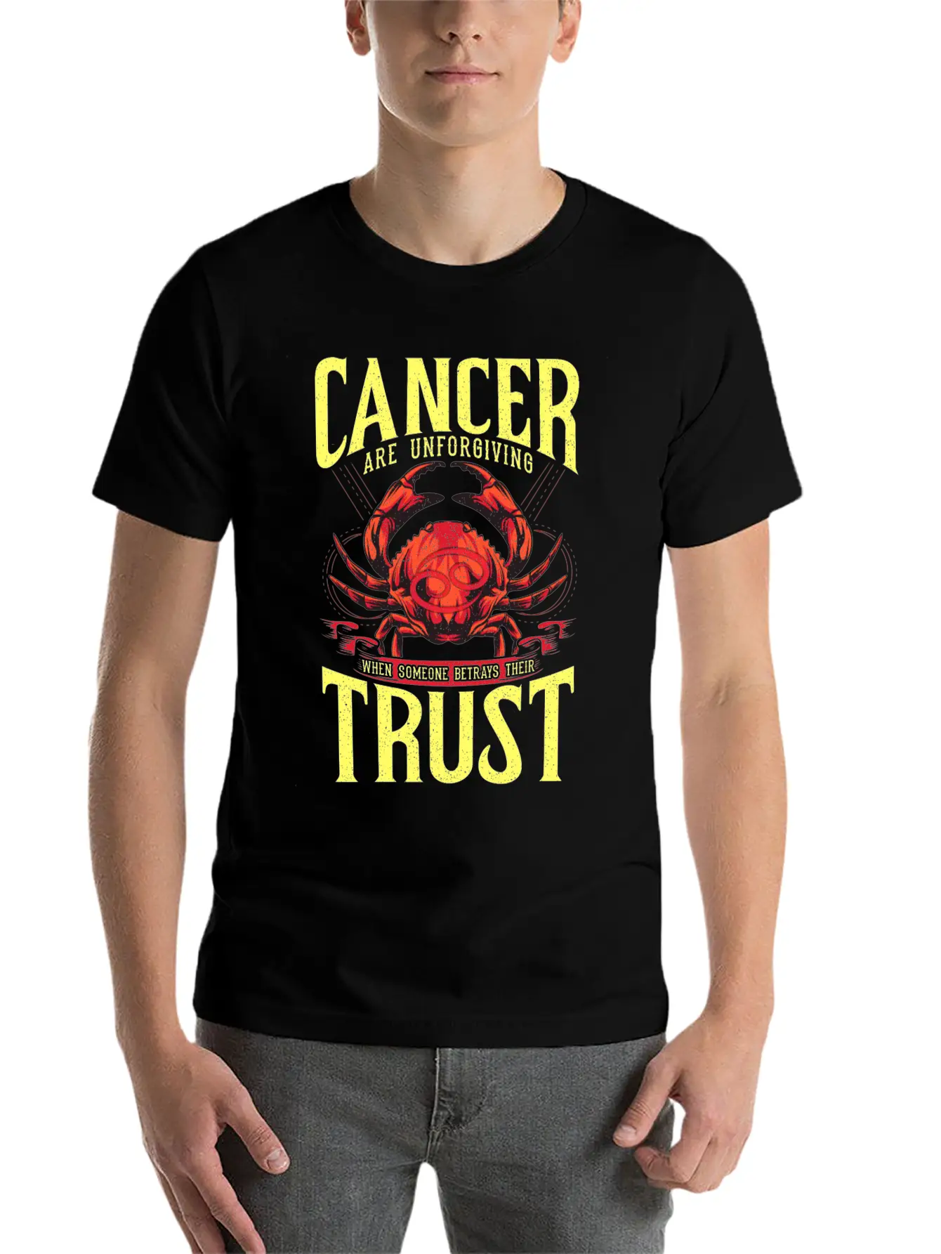 Zodiac Cancer Are Unforgiving When Someone Betrays Comfortable Minimalist Graphic Tee – Summer Style Essential