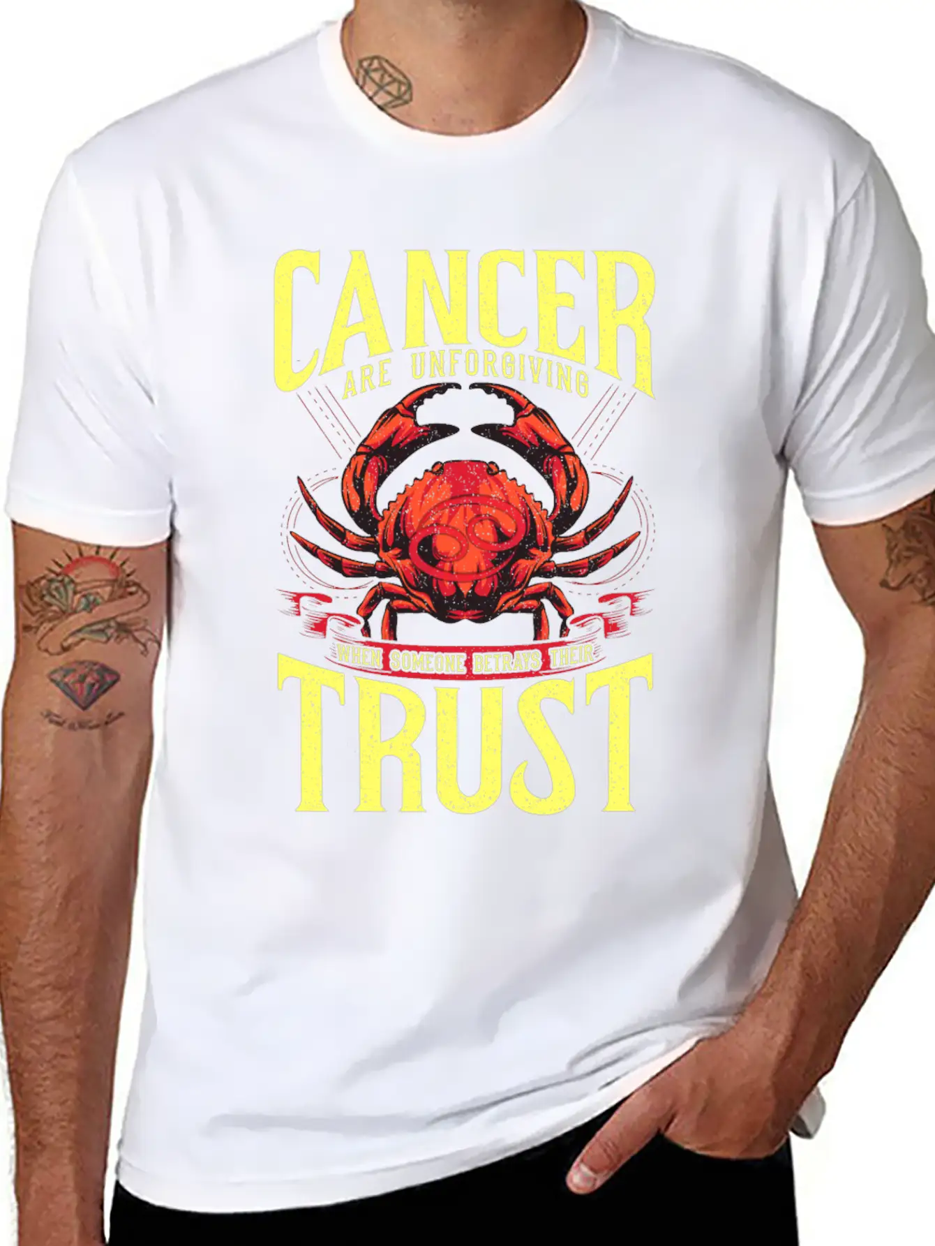 Zodiac Cancer Are Unforgiving When Someone Betrays Comfortable Minimalist Graphic Tee – Summer Style Essential