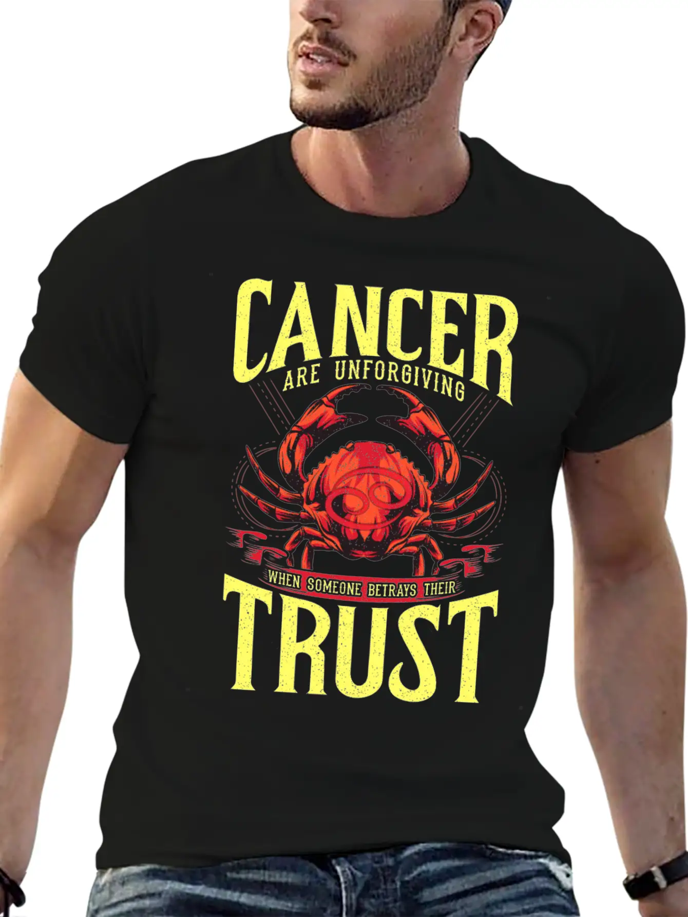 Zodiac Cancer Are Unforgiving When Someone Betrays Comfortable Minimalist Graphic Tee – Summer Style Essential