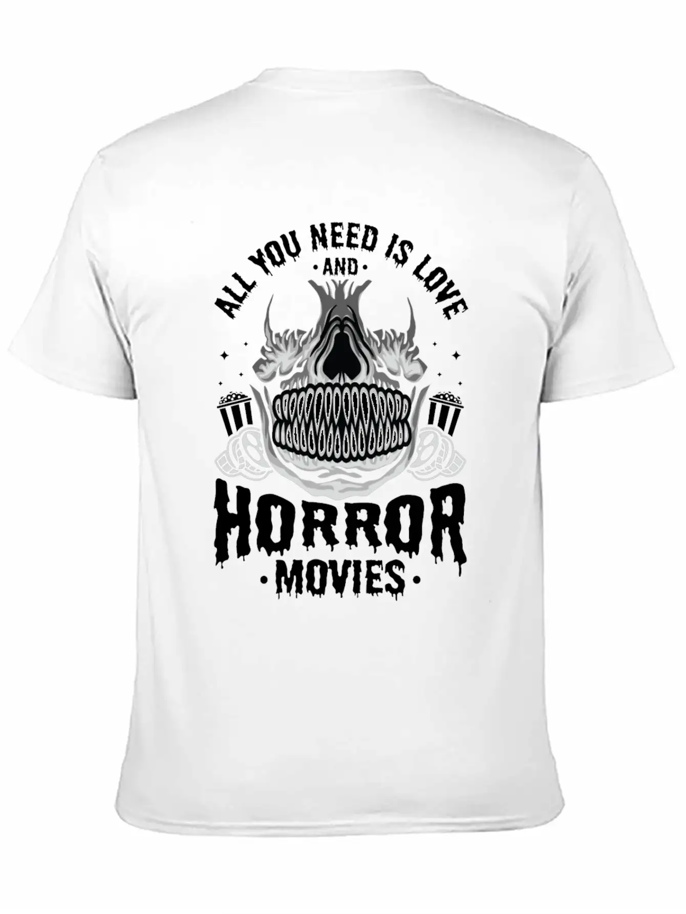 Zombie Horror Film Outfit Film Festival Halloween Timeless Short Sleeve Tee – Comfy And Minimalist Design