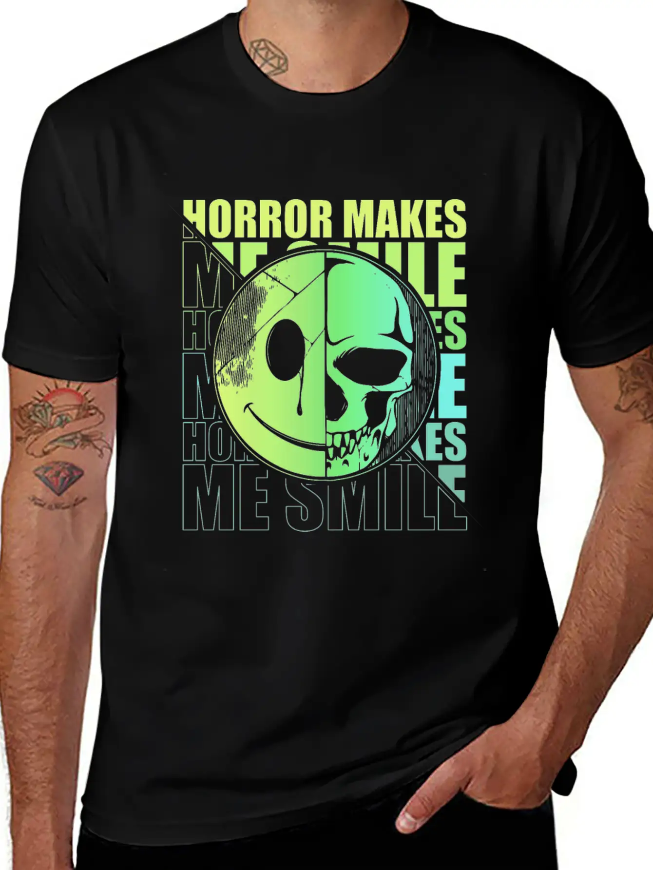 Zombie Horror Film Outfit Film Festival Halloween Unisex Short Sleeve Soft Cotton T-Shirt – Casual Everyday Wear