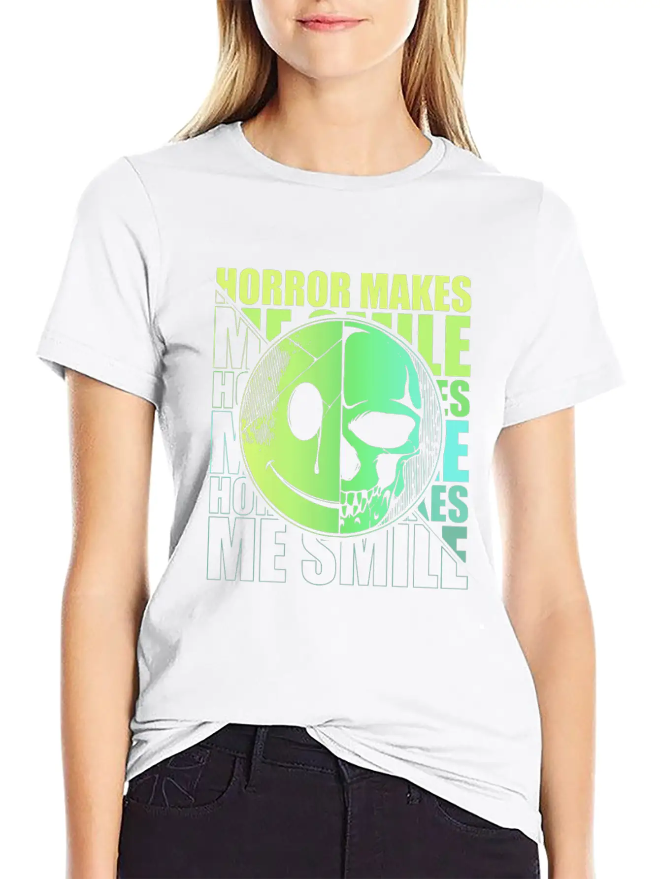 Zombie Horror Film Outfit Film Festival Halloween Unisex Short Sleeve Soft Cotton T-Shirt – Casual Everyday Wear