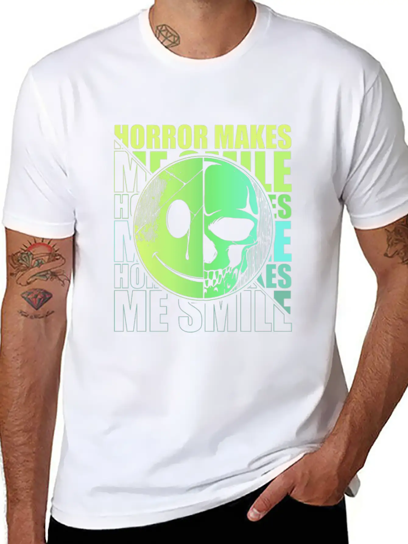 Zombie Horror Film Outfit Film Festival Halloween Unisex Short Sleeve Soft Cotton T-Shirt – Casual Everyday Wear