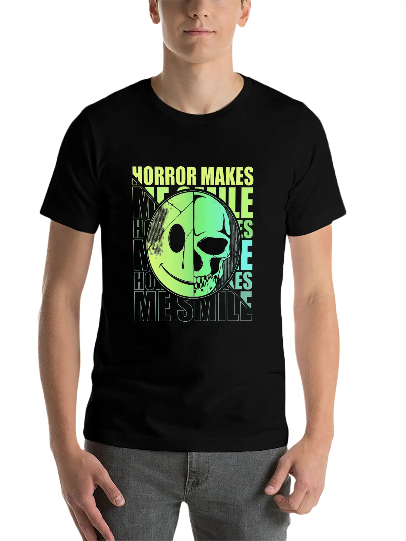 Zombie Horror Film Outfit Film Festival Halloween Unisex Short Sleeve Soft Cotton T-Shirt – Casual Everyday Wear
