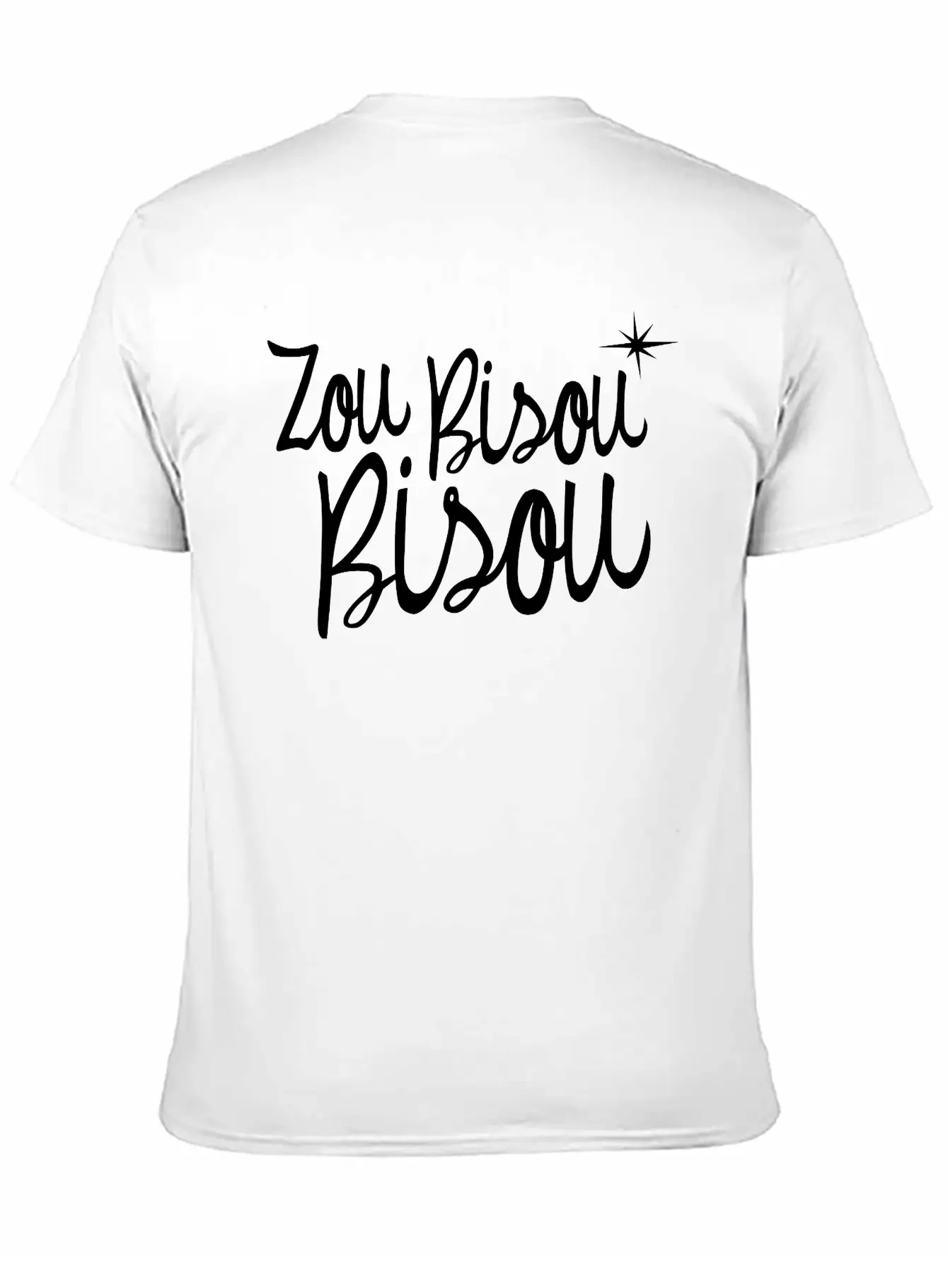 Zou Bisou Bisou Basic Graphic T-Shirt – Daily Comfort In Soft Cotton