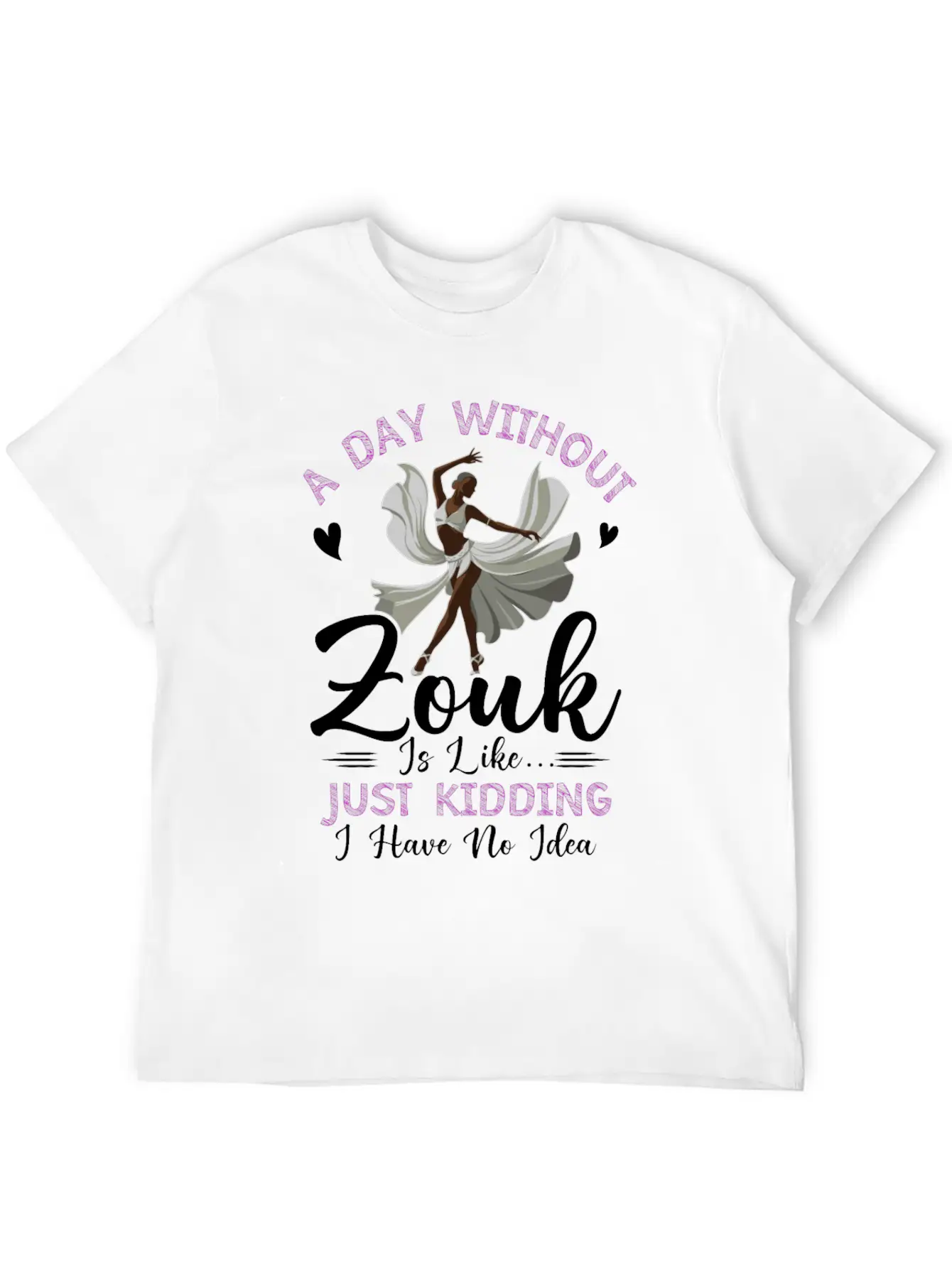 Zouk Dance Festival Design For Zouk Dancer Stylish Everyday T-Shirt – Unisex Basic Cotton Tee