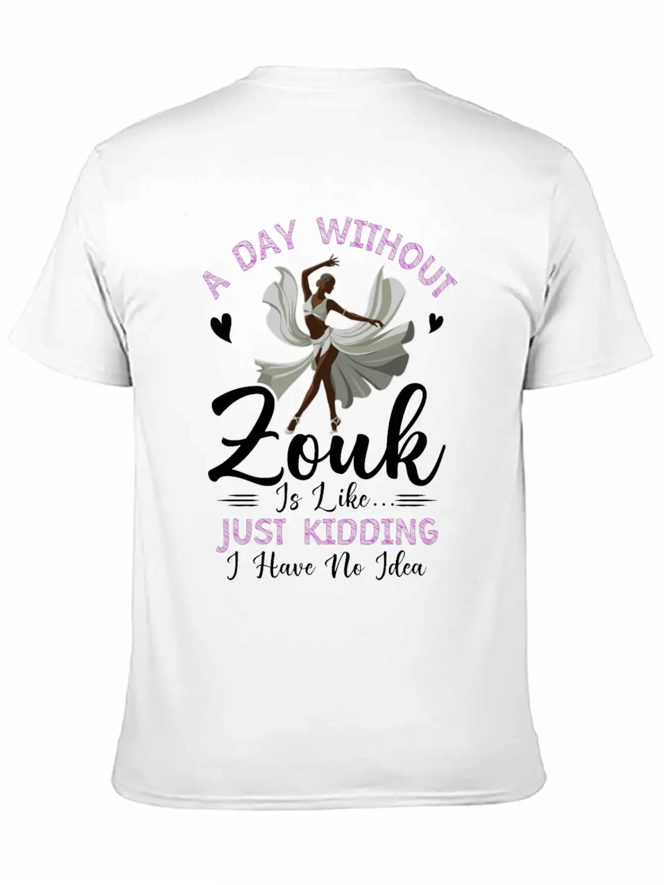 Zouk Dance Festival Design For Zouk Dancer Stylish Everyday T-Shirt – Unisex Basic Cotton Tee
