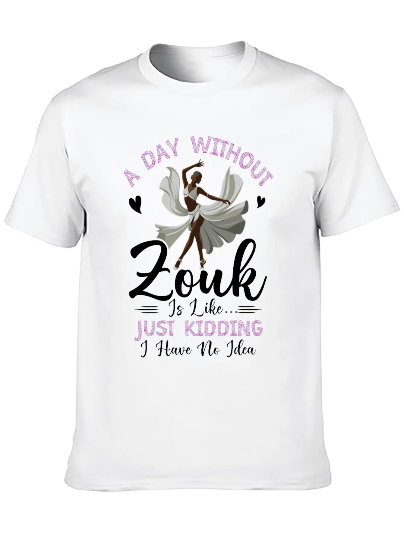 Zouk Dance Festival Design For Zouk Dancer Stylish Everyday T-Shirt – Unisex Basic Cotton Tee