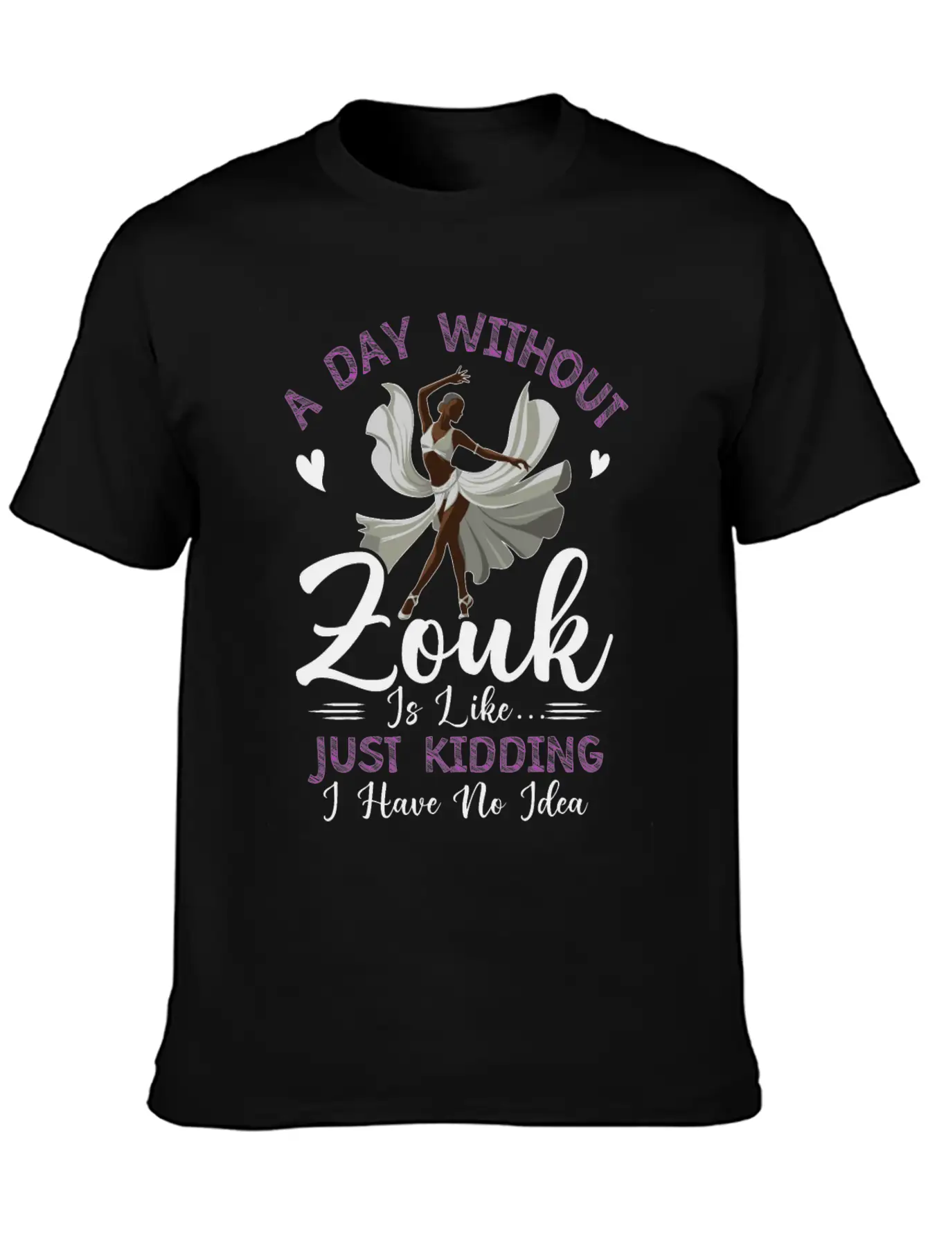 Zouk Dance Festival Design For Zouk Dancer Stylish Everyday T-Shirt – Unisex Basic Cotton Tee