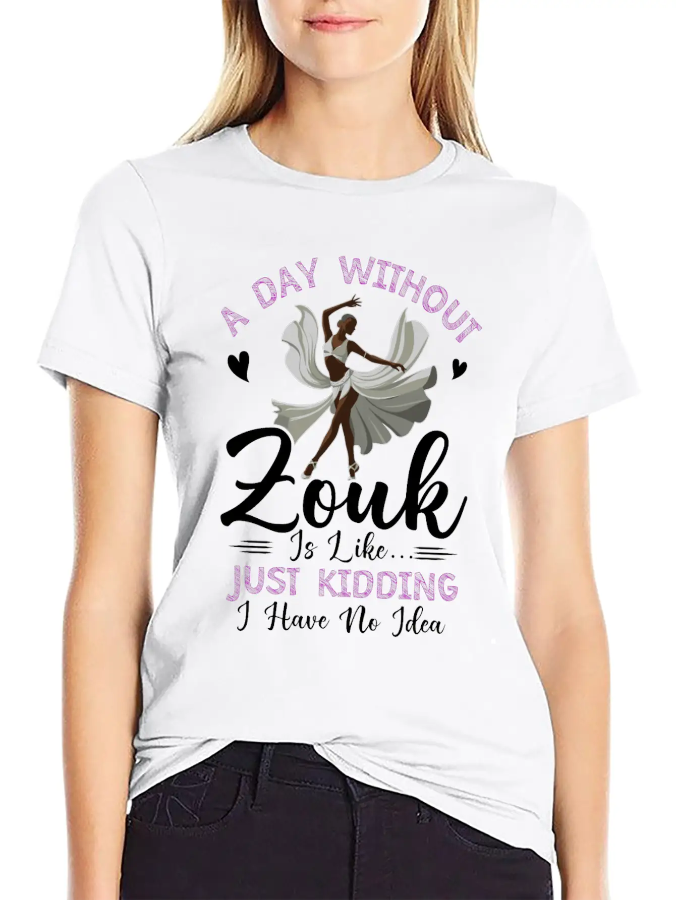 Zouk Dance Festival Design For Zouk Dancer Stylish Everyday T-Shirt – Unisex Basic Cotton Tee