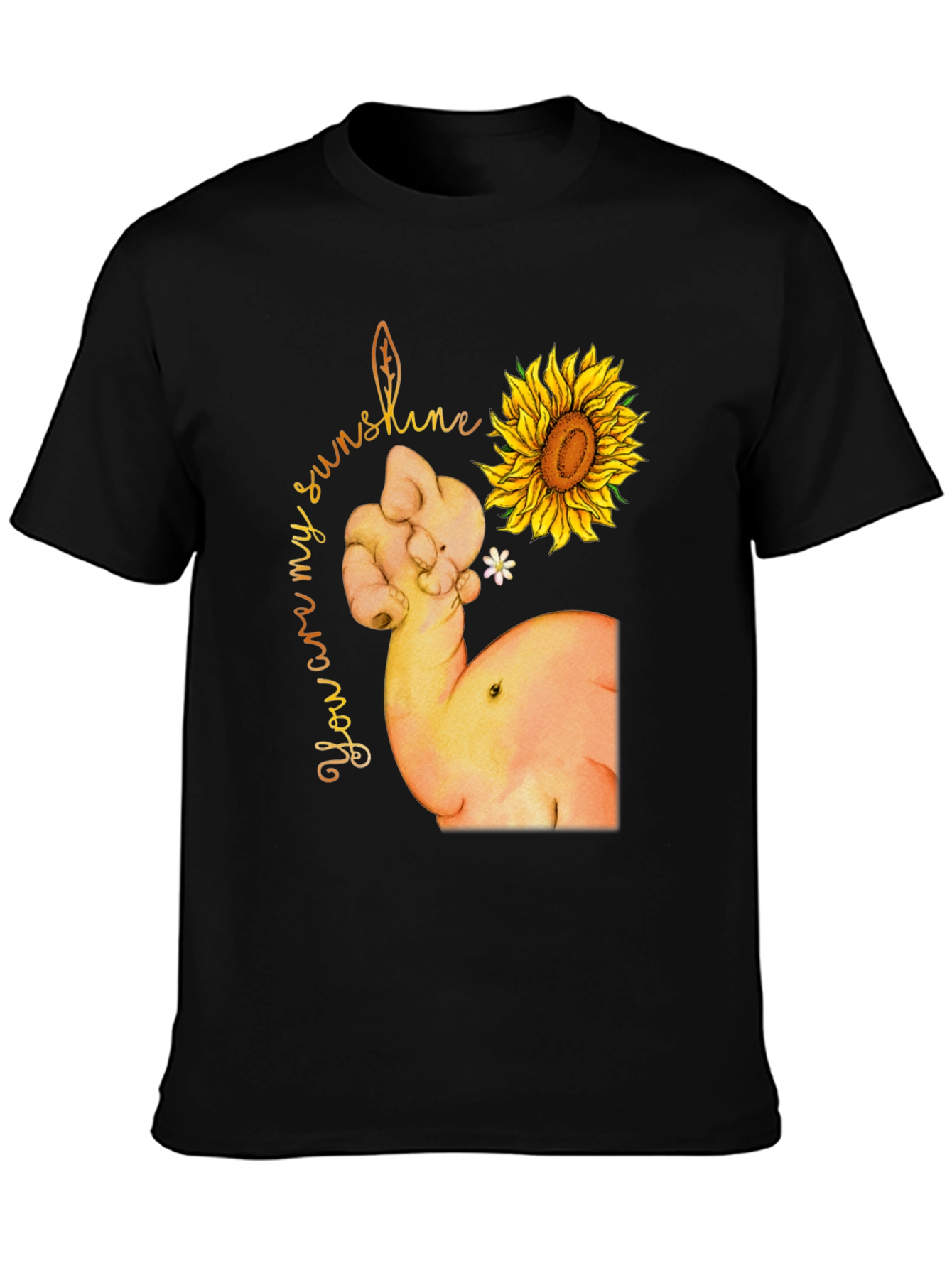 Sunshine Sunflower Strong Arm T-Shirt