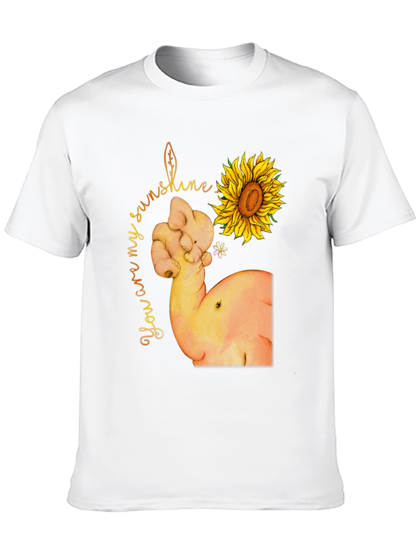 Sunshine Sunflower Strong Arm T-Shirt
