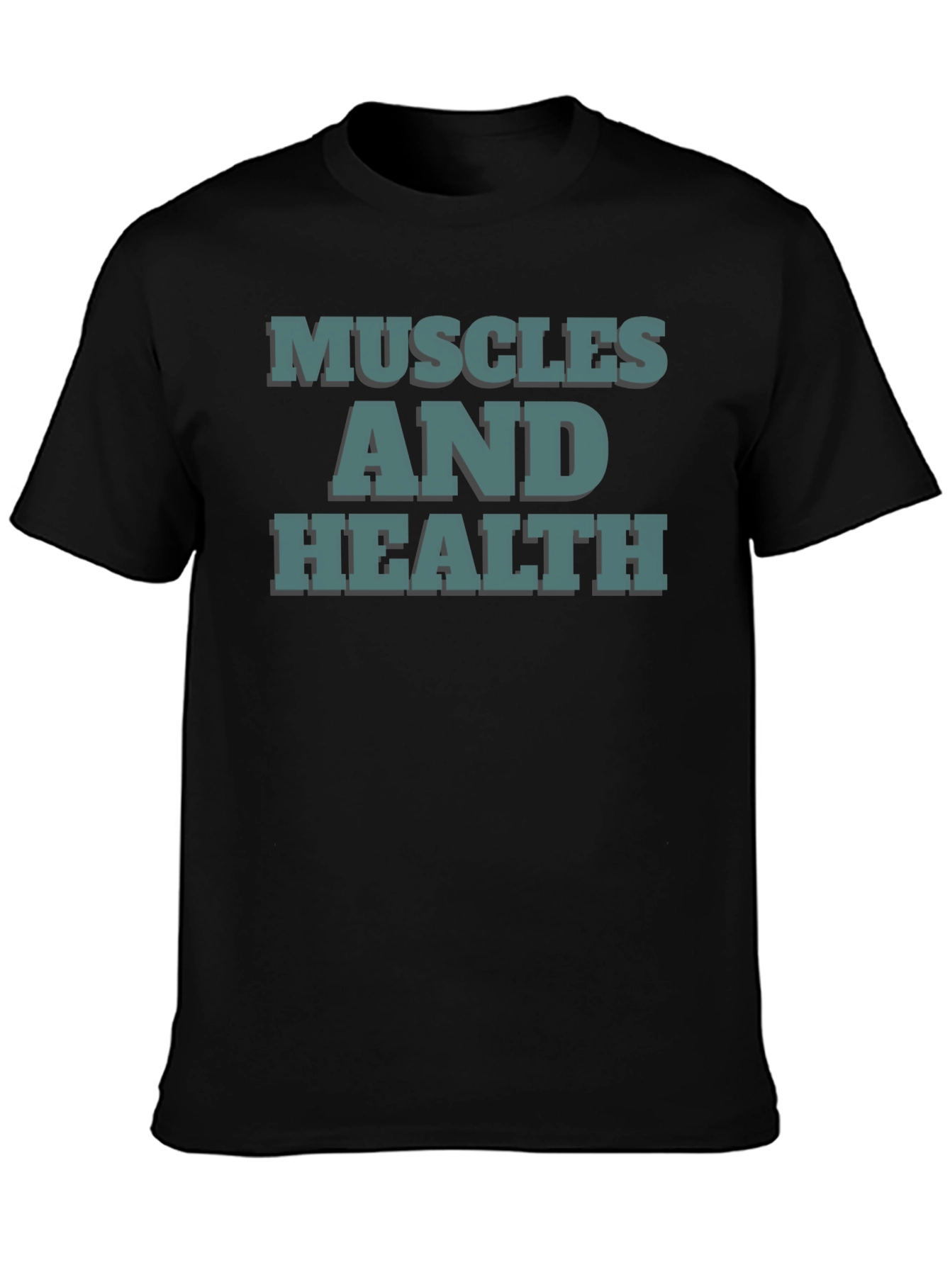 Muscles and Health T-Shirt - Gym & Fitness Apparel