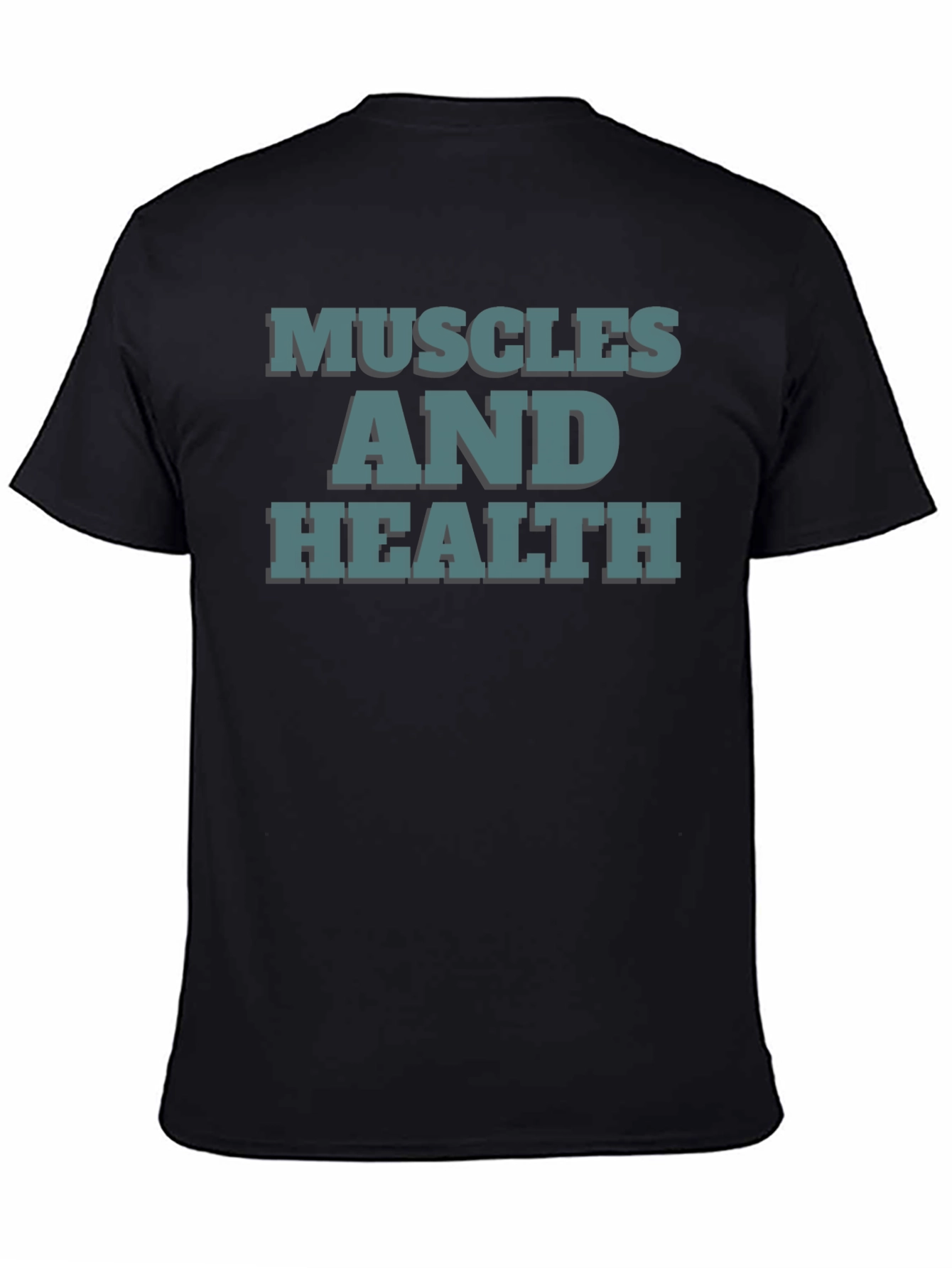 Muscles and Health T-Shirt - Gym & Fitness Apparel