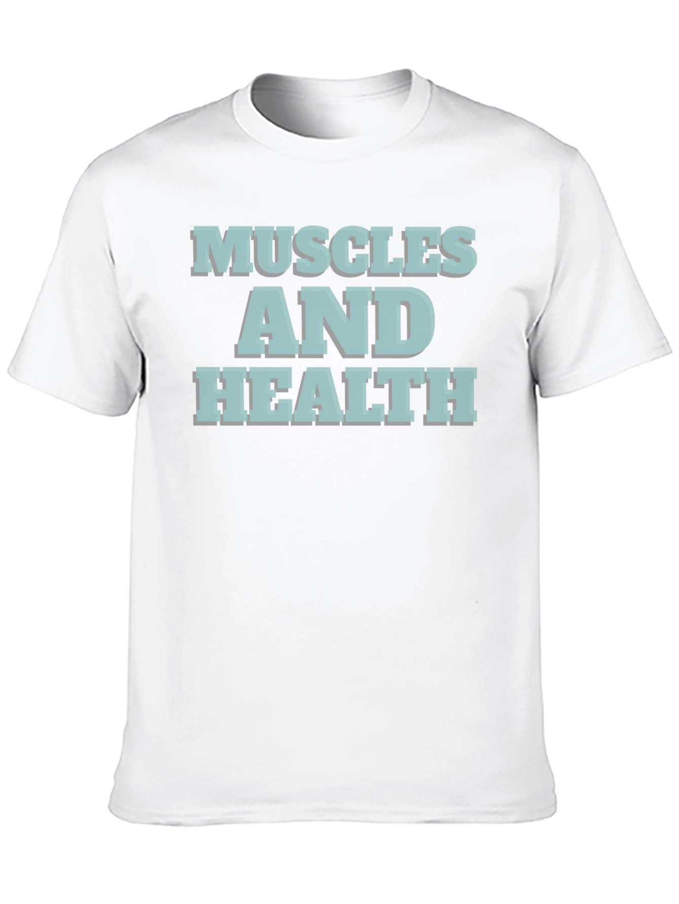 Muscles and Health T-Shirt - Gym & Fitness Apparel