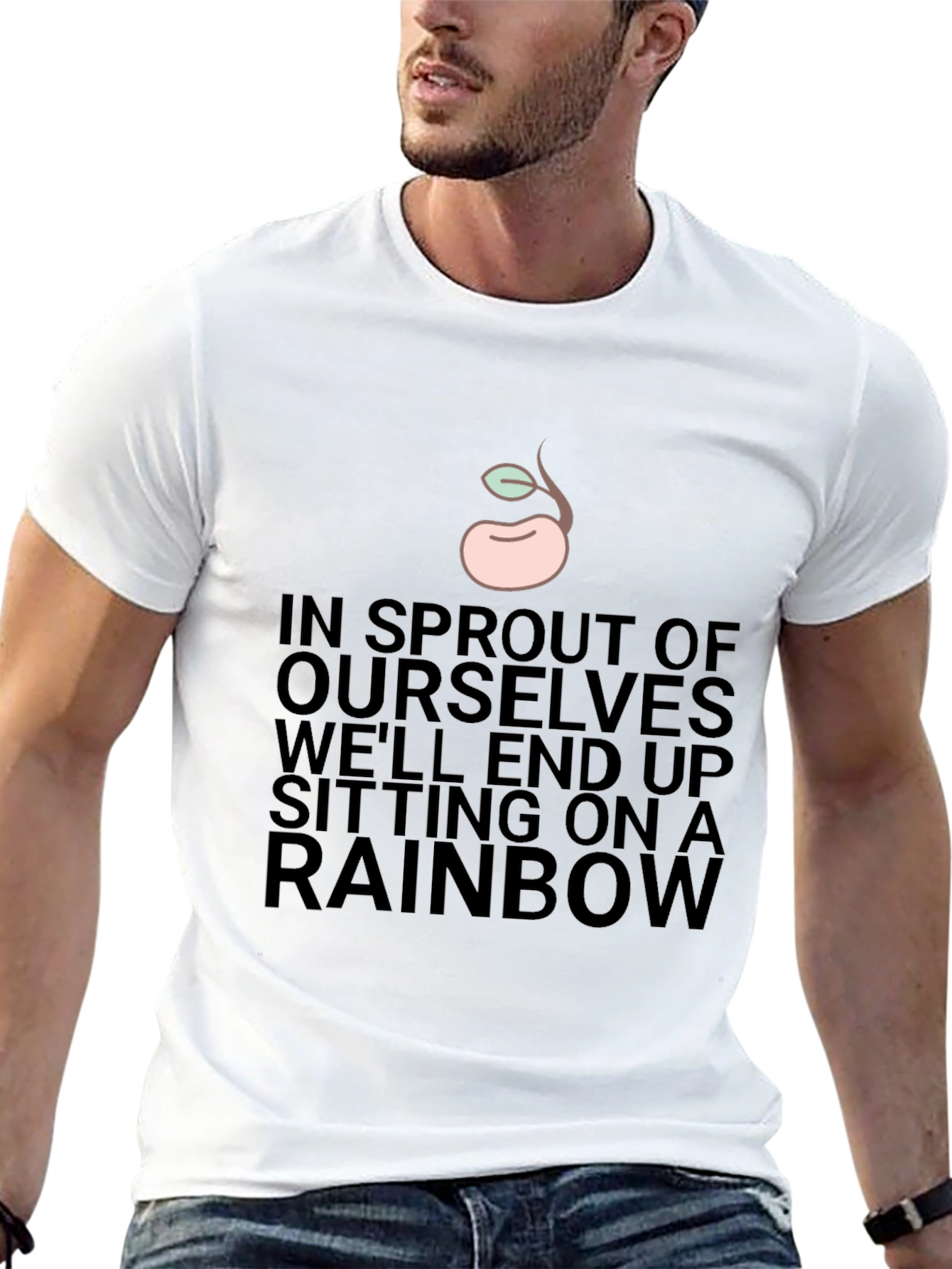 Sprout Rainbow Graphic Tee