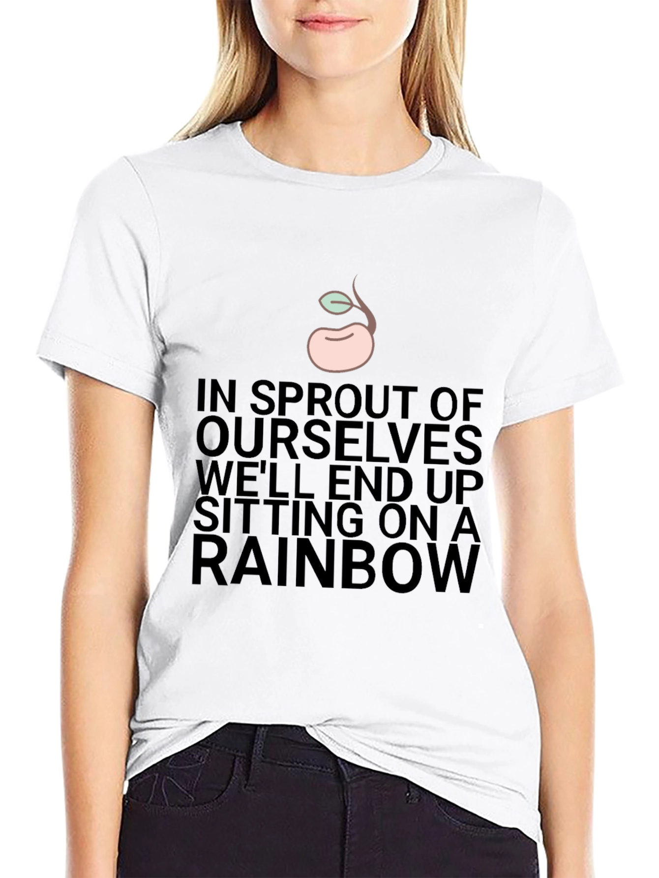 Sprout Rainbow Graphic Tee