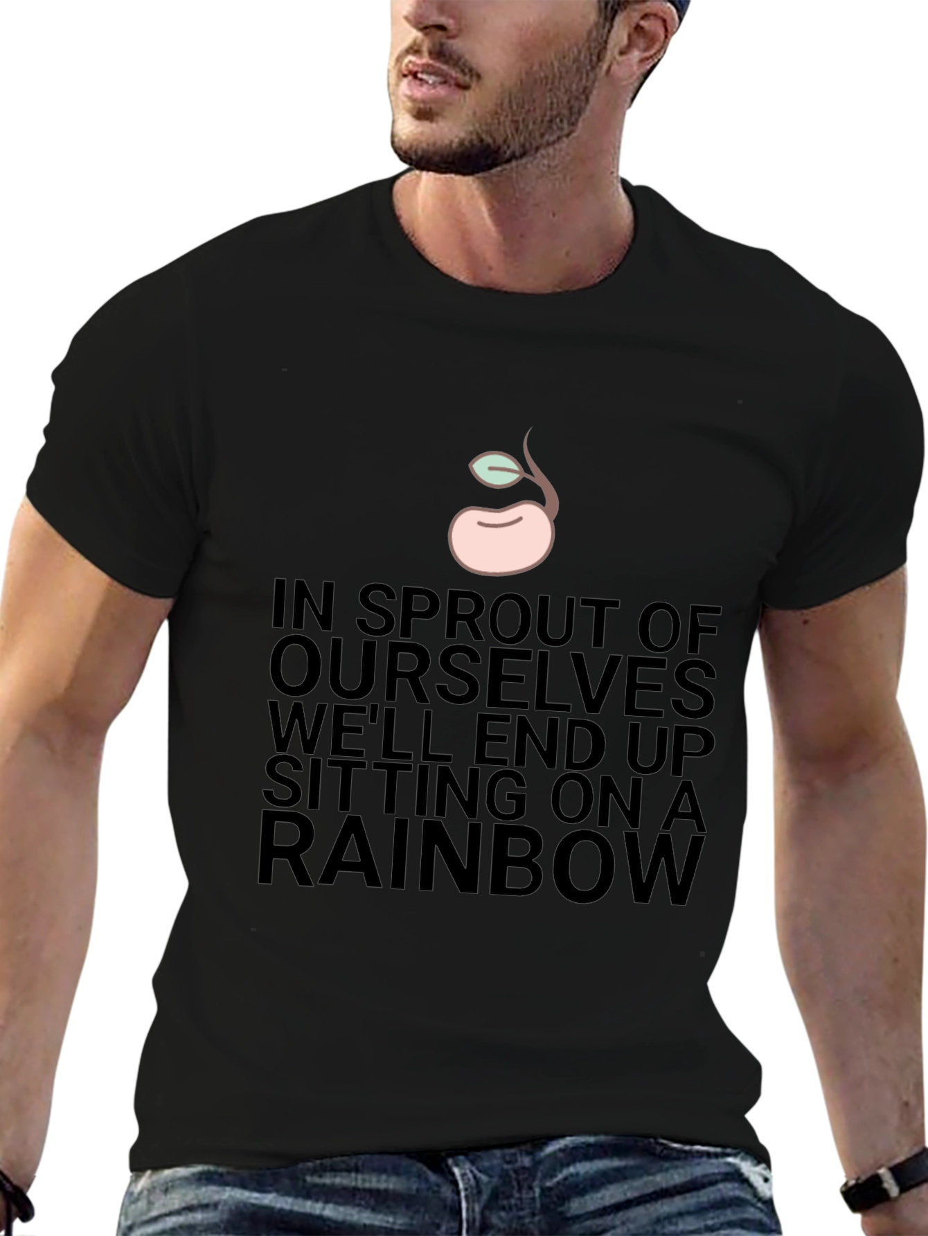 Sprout Rainbow Graphic Tee