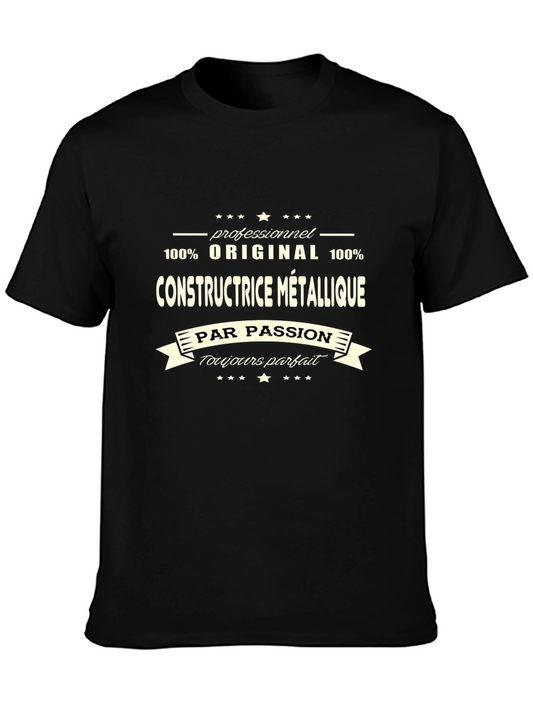 Constructrice Métallique T-Shirt - Metalworker Gift