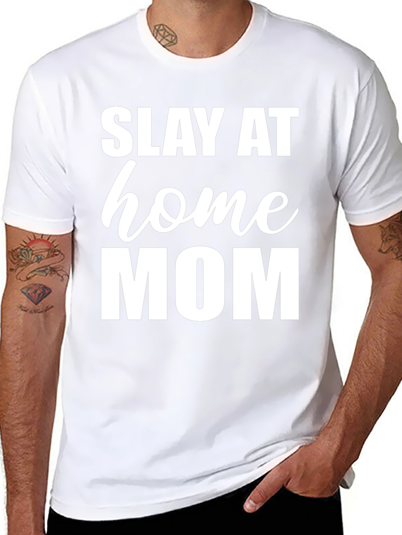 Slay At Home Mom Graphic Tee - Unisex
