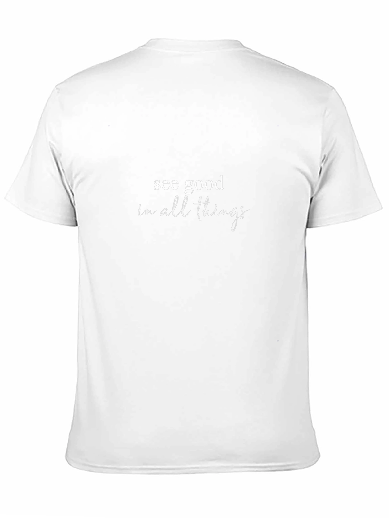 See Good in All Things Black T-Shirt